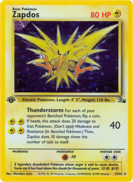 Zapdos (15) - Fossil