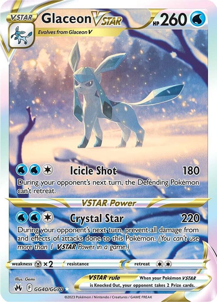 Glaceon VSTAR - SWSH: Crown Zenith: Galarian Gallery