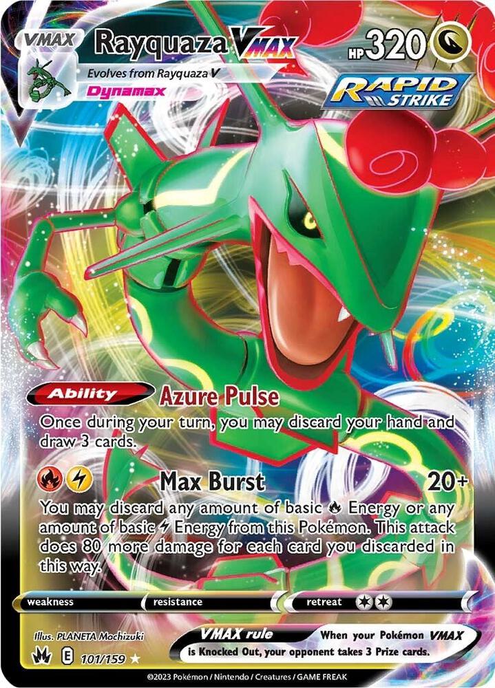 Rayquaza VMAX (101) - SWSH: Crown Zenith