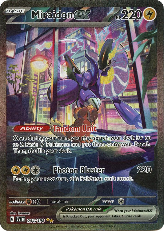 Miraidon ex - 244/198 - SV01: Scarlet & Violet Base Set