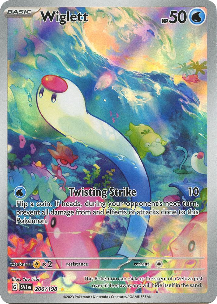 Wiglett - 206/198 - SV01: Scarlet & Violet Base Set