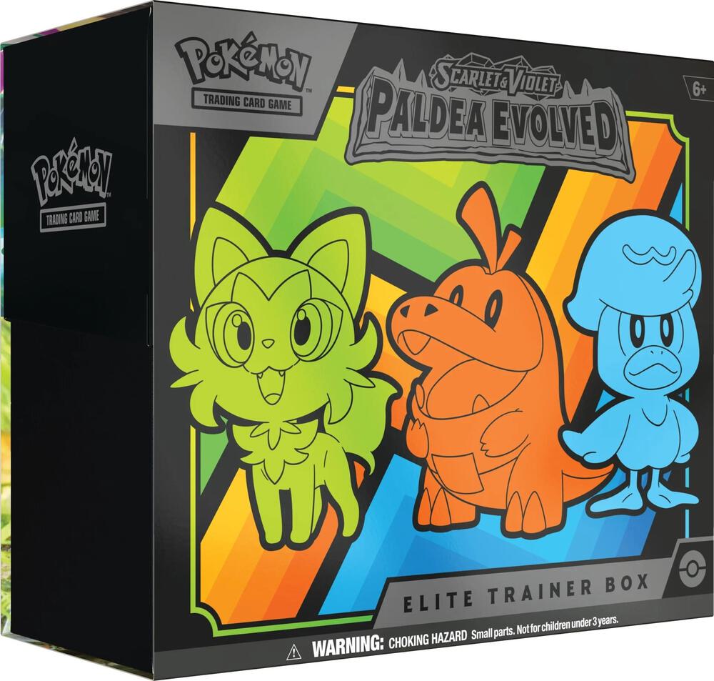 Paldea Evolved Elite Trainer Box - SV02: Paldea Evolved