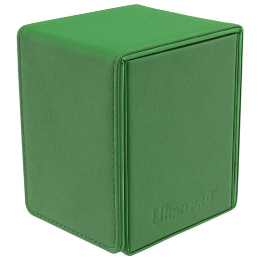 Vivid Alcove Flip Deck Box - Green - Ultra Pro Deck Boxes