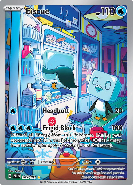 Eiscue - 205/193 - SV02: Paldea Evolved