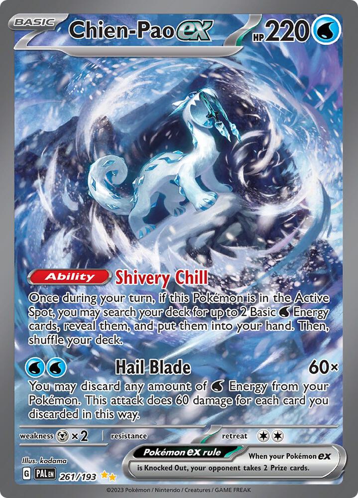 Chien-Pao ex - 261/193 - SV02: Paldea Evolved