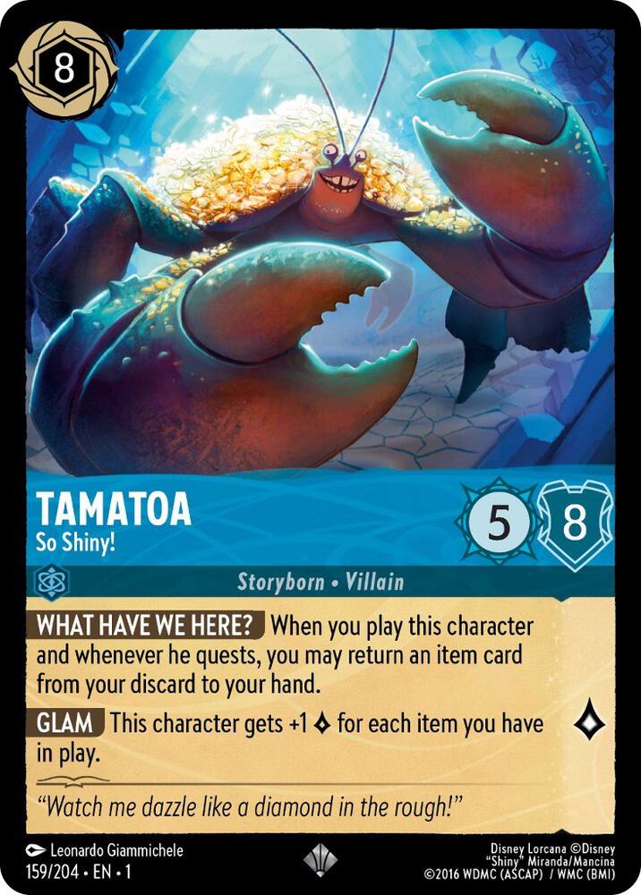 Tamatoa - So Shiny! - The First Chapter