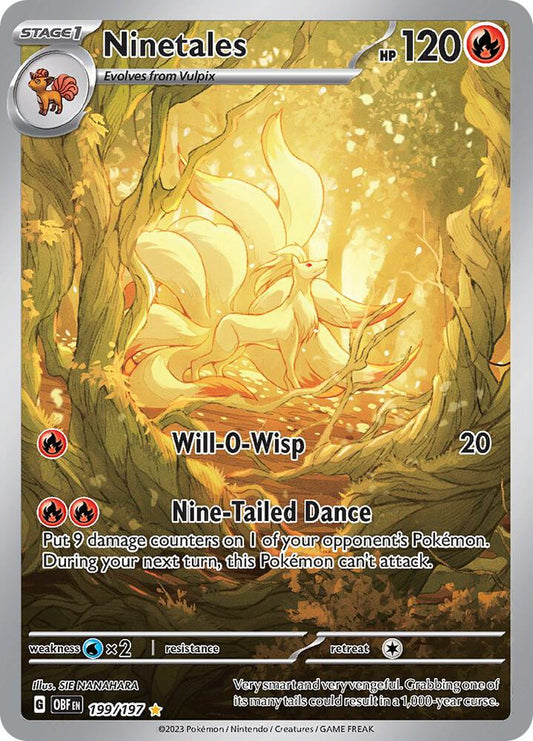 Ninetales - 199/197 - SV03: Obsidian Flames