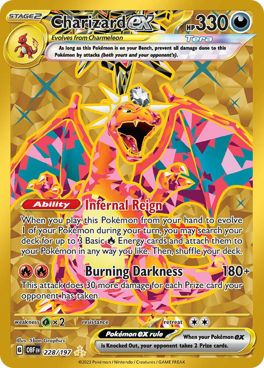 Charizard ex - 228/197 - SV03: Obsidian Flames