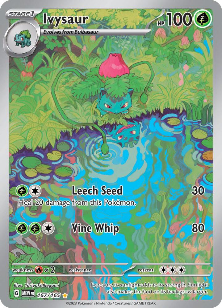 Ivysaur - 167/165 - SV: Scarlet & Violet 151