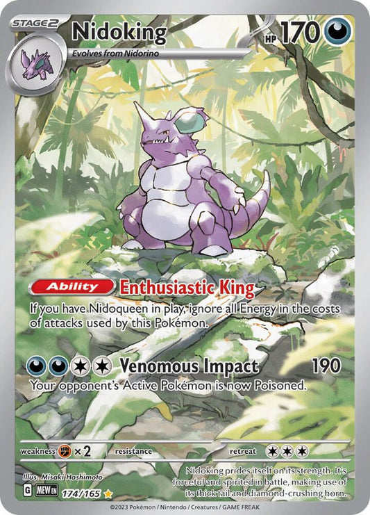 Nidoking - 174/165 - SV: Scarlet & Violet 151