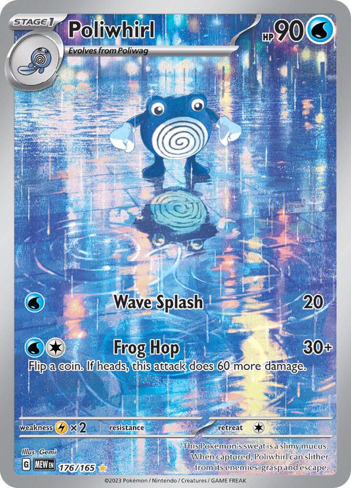 Poliwhirl - 176/165 - SV: Scarlet & Violet 151