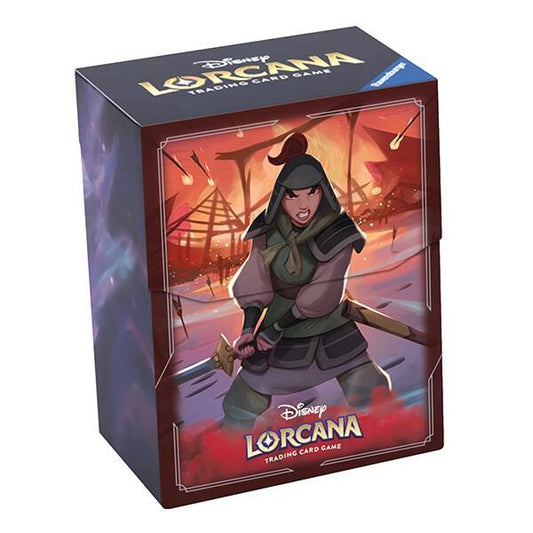 Disney Lorcana Deck Box - Mulan - Ravensburger Deck Boxes
