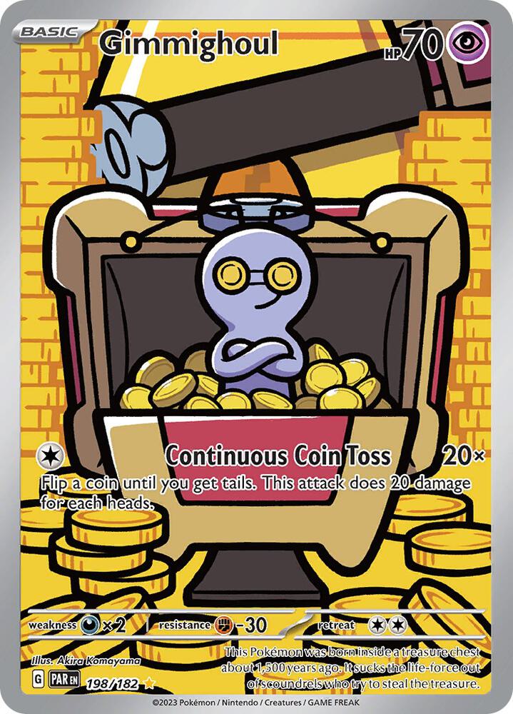 Gimmighoul - 198/182 - SV04: Paradox Rift