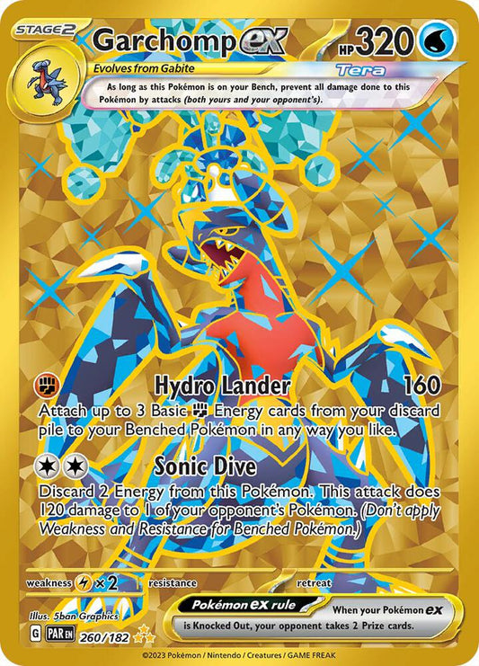 Garchomp ex - 260/182 - SV04: Paradox Rift