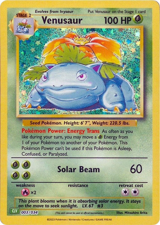 Venusaur - Trading Card Game Classic