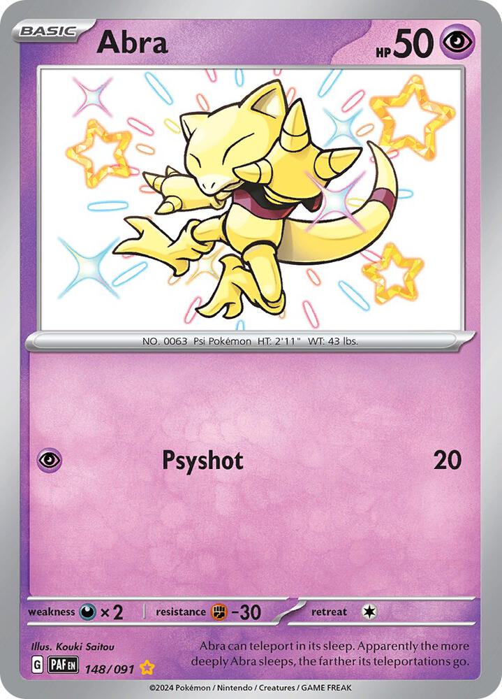 Abra - SV: Paldean Fates