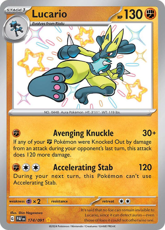 Lucario - SV: Paldean Fates