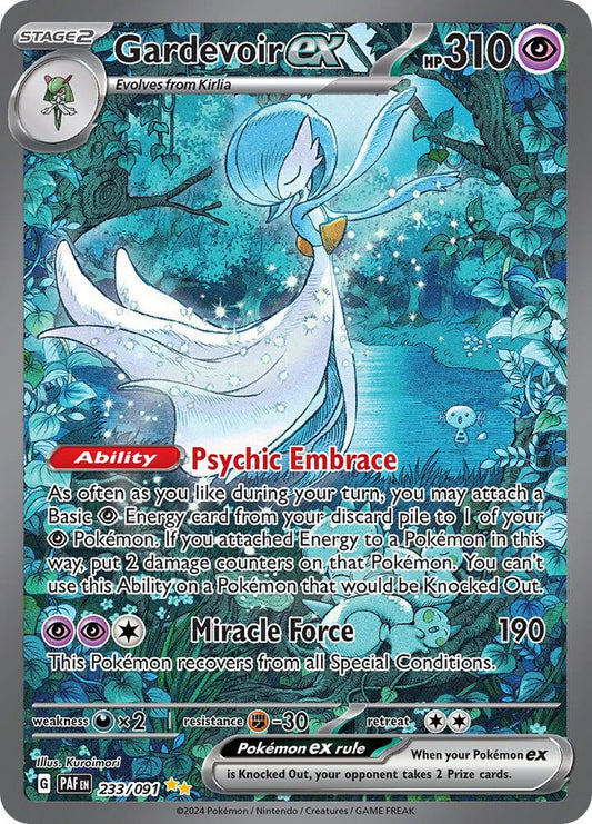 Gardevoir ex - 233/091 - SV: Paldean Fates