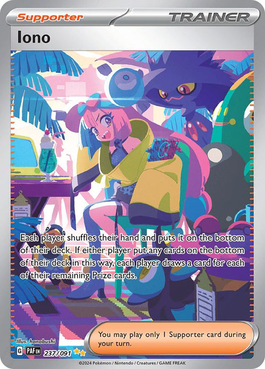Iono - 237/091 - SV: Paldean Fates