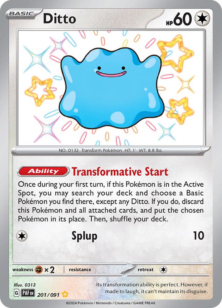 Ditto - SV: Paldean Fates