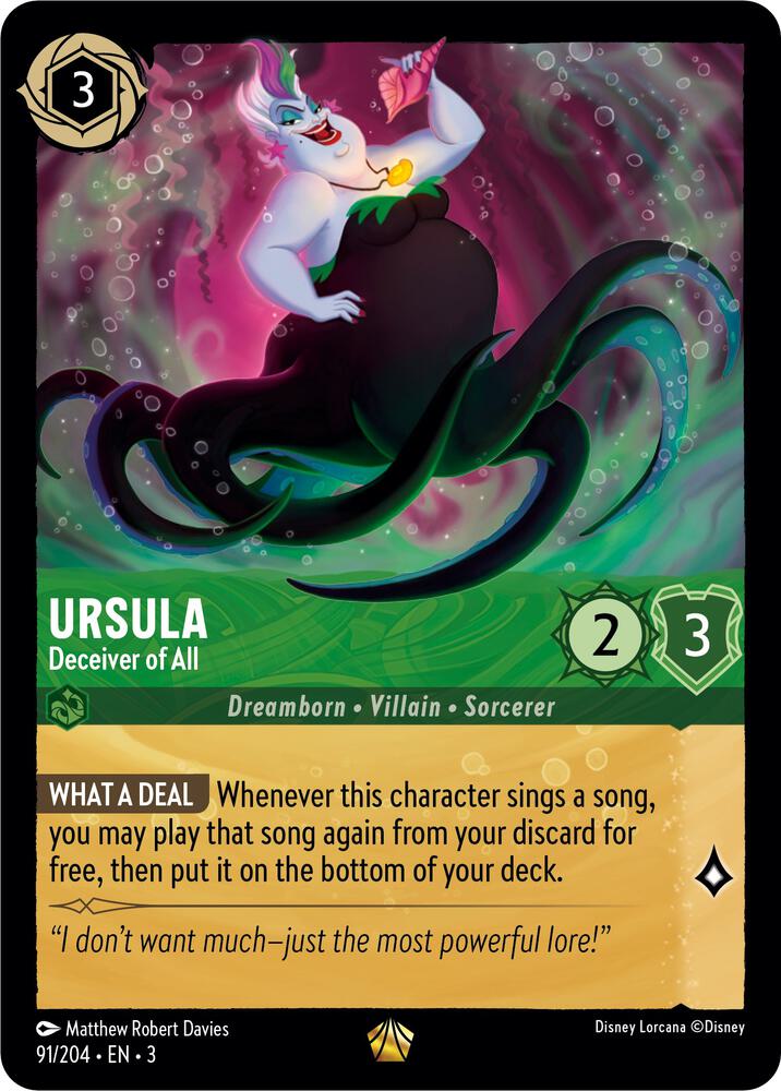 Ursula - Deceiver of All - Into the Inklands