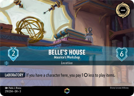 Belle's House - Maurice's Workshop (Enchanted) - Into the Inklands