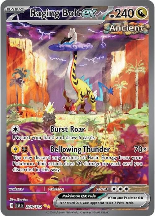 Raging Bolt ex - 208/162 - SV05: Temporal Forces