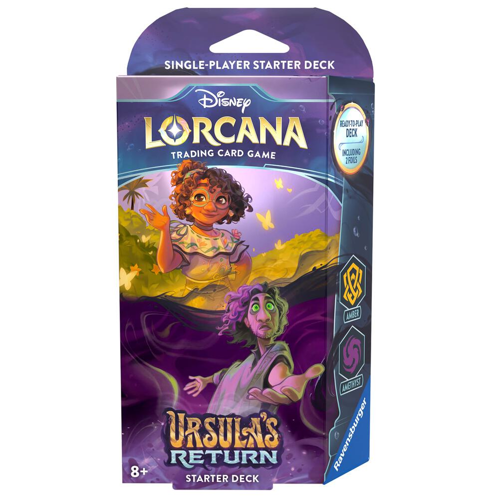 Disney Lorcana: Ursula's Return Starter Deck (Amber & Amethyst) - Ursula's Return