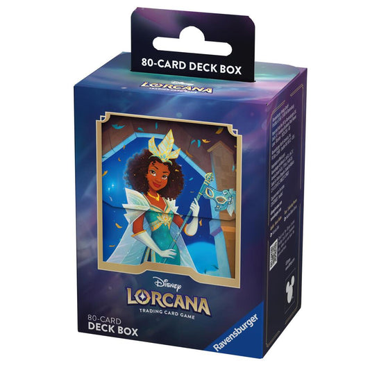 Disney Lorcana Deck Box - Tiana - Celebrating Princess - Ravensburger Deck Boxes