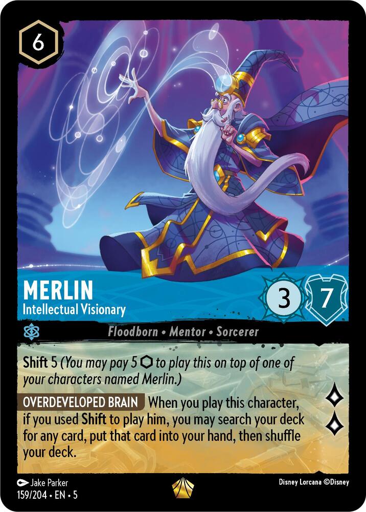 Merlin - Intellectual Visionary - Shimmering Skies