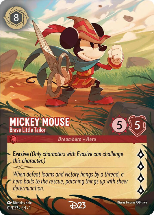 Mickey Mouse - Brave Little Tailor (Extended Art) - D23 Promos