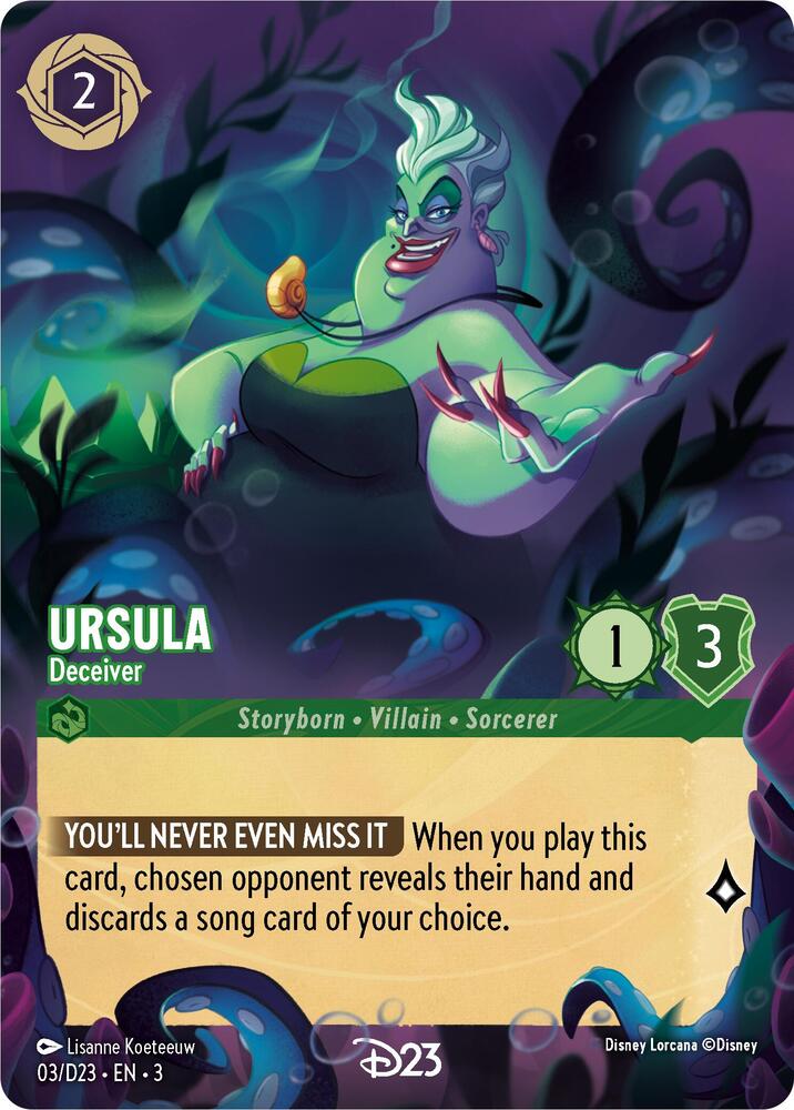 Ursula - Deceiver - D23 Promos