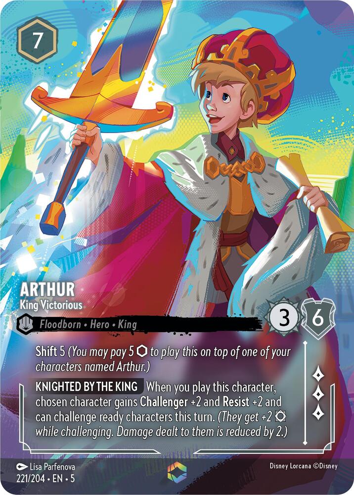 Arthur - King Victorious (Enchanted) - Shimmering Skies