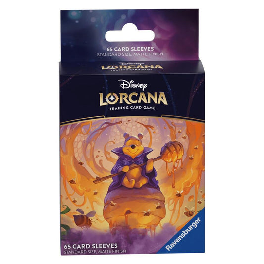 Disney Lorcana Card Sleeves - Winnie the Pooh - Hunny Wizard (65-Pack) - Ravensburger Card Sleeves