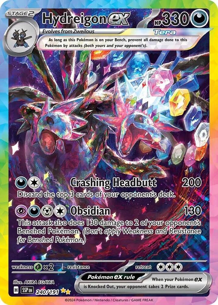 Hydreigon ex - 240/191 - SV08: Surging Sparks