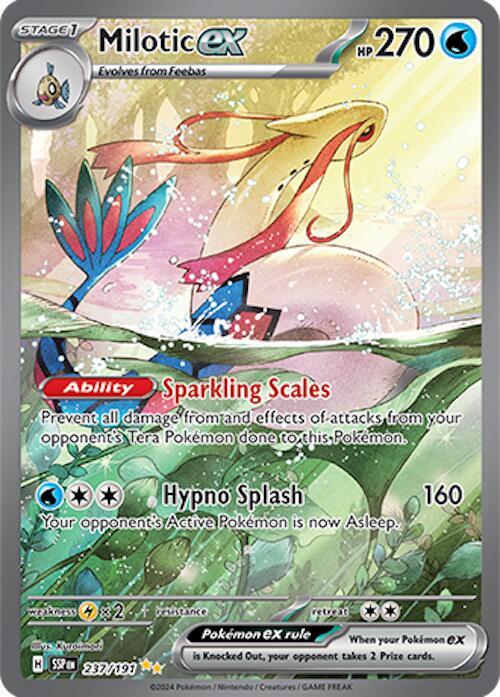 Milotic ex - 237/191 - SV08: Surging Sparks