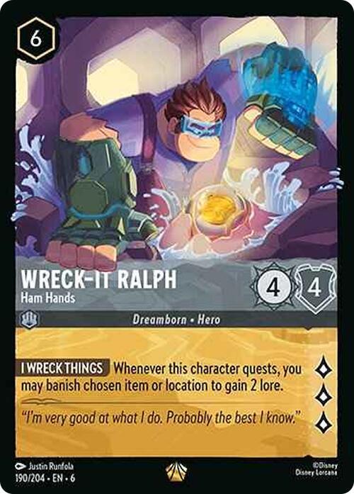 Wreck-It Ralph - Ham Hands - Azurite Sea