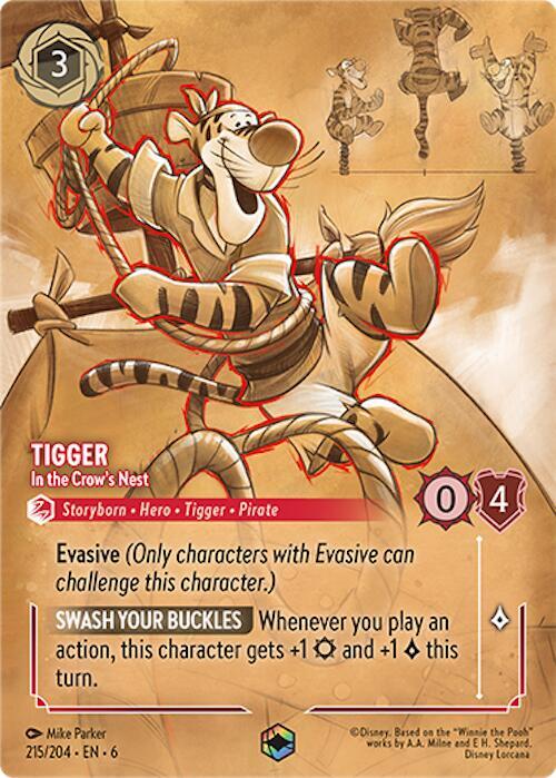 Tigger - In the Crow's Nest (Enchanted) - Azurite Sea