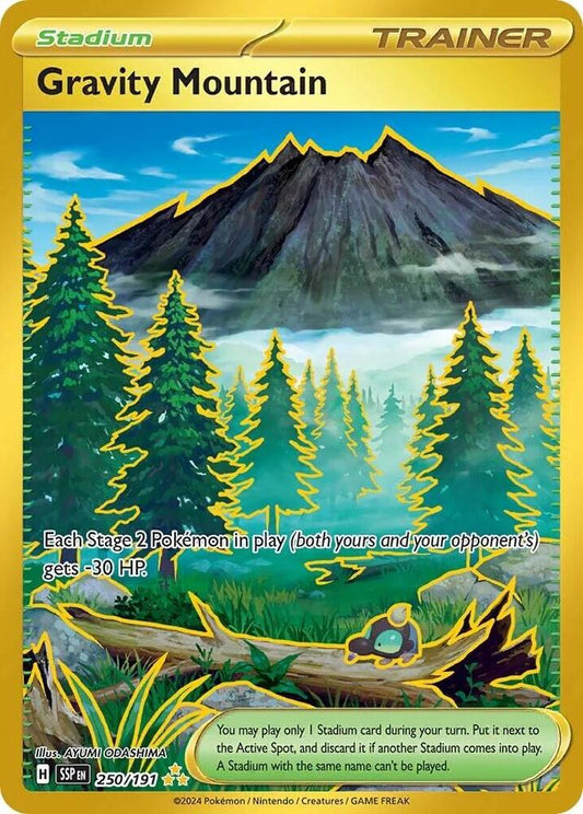 Gravity Mountain - 250/191 - SV08: Surging Sparks