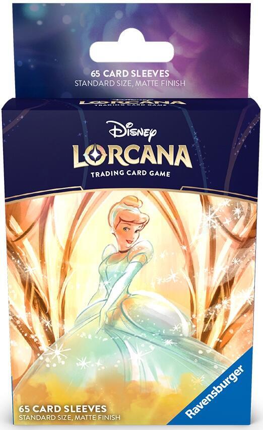 Disney Lorcana Card Sleeves - Cinderella - Ballroom Sensation (65-Pack) - Ravensburger Card Sleeves