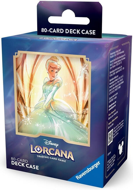 Disney Lorcana Deck Box - Cinderella - Ballroom Sensation - Ravensburger Deck Boxes