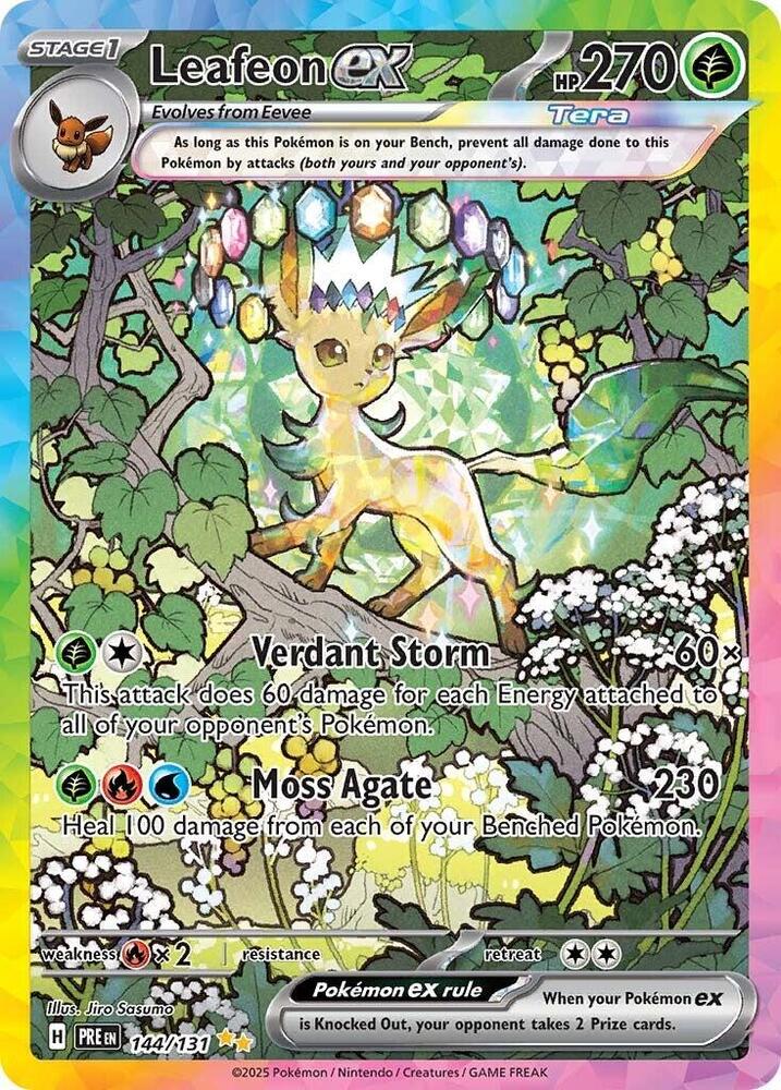 Leafeon ex - 144/131 - SV: Prismatic Evolutions