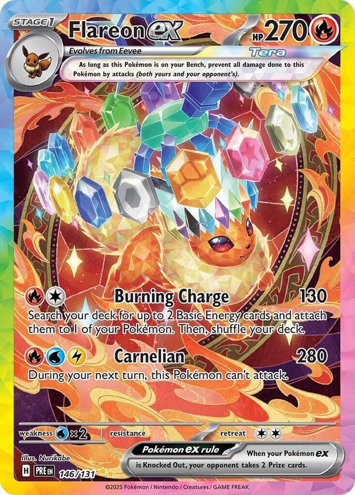 Flareon ex - 146/131 - SV: Prismatic Evolutions