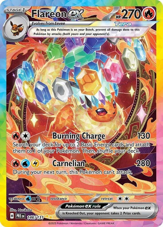 Flareon ex - 146/131 - SV: Prismatic Evolutions