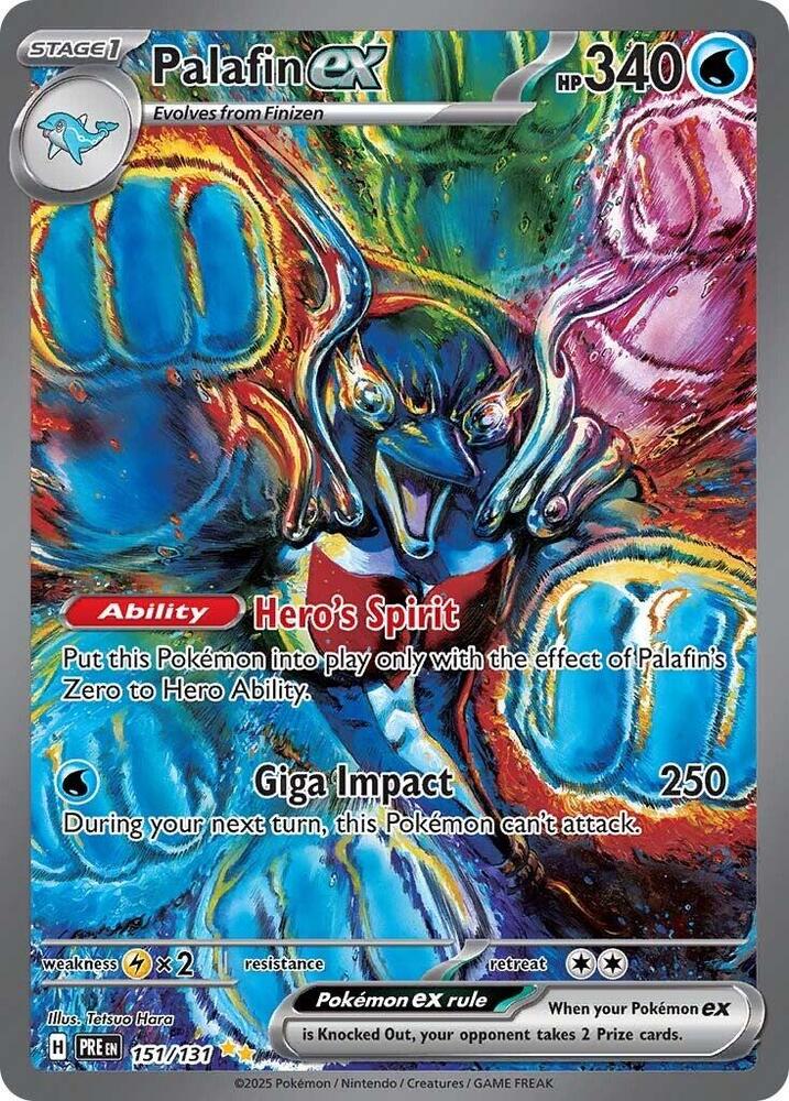 Palafin ex - SV: Prismatic Evolutions