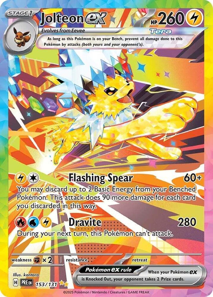 Jolteon ex - 153/131 - SV: Prismatic Evolutions