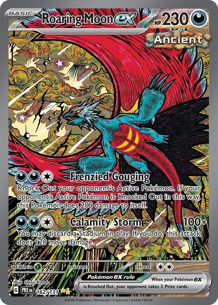 Roaring Moon ex - SV: Prismatic Evolutions