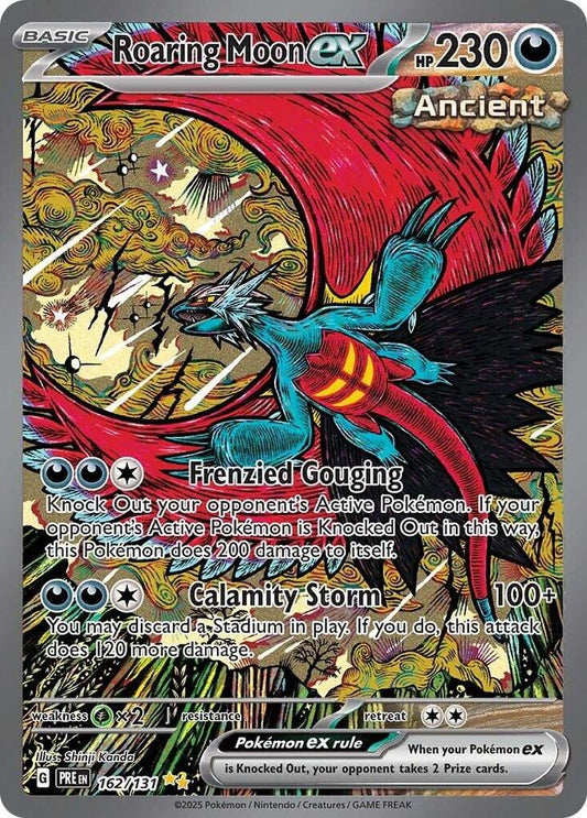 Roaring Moon ex - SV: Prismatic Evolutions