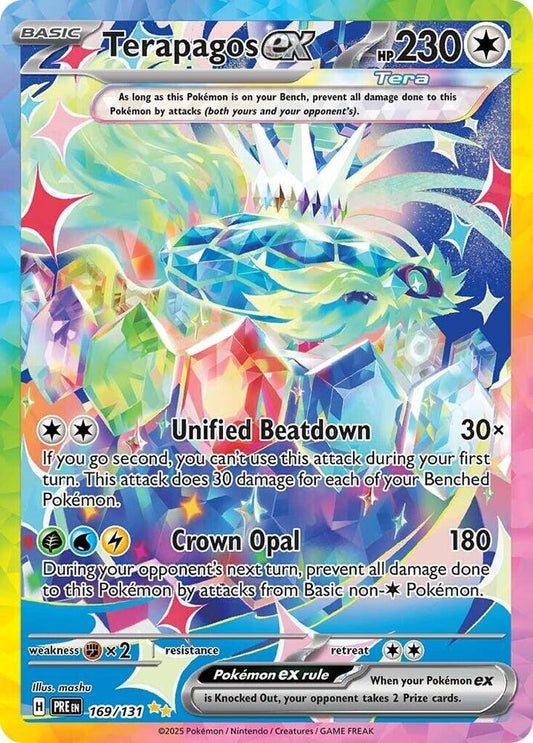 Terapagos ex - 169/131 - SV: Prismatic Evolutions
