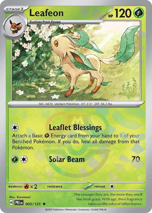 Leafeon (Master Ball Pattern) - SV: Prismatic Evolutions